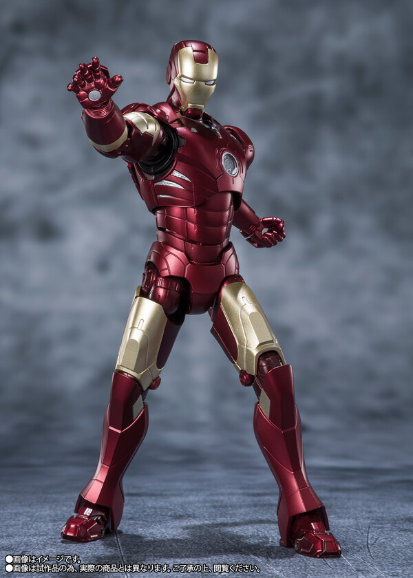 Iron Man Mark III (STANDARD EDITION), Iron Man, Bandai Spirits, Action/Dolls